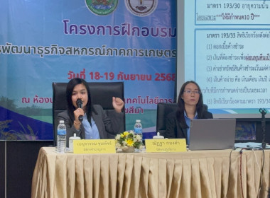 โครงการฝึกอบรม หลักสูตร ... พารามิเตอร์รูปภาพ 7