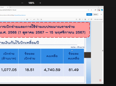 ร่วมประชุมเร่งรัดติดตามการเบิกจ่ายและการใช้จ่ายงบประมาณรายจ่ายประจำปีงบประมาณ พ.ศ.2569 ... พารามิเตอร์รูปภาพ 14