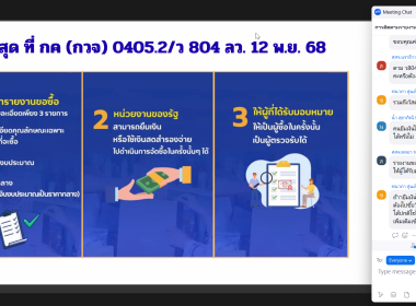 ประชุมการติดตามรายงานการตรวจนับพัสดุประจำปีงบประมาณ ... พารามิเตอร์รูปภาพ 15