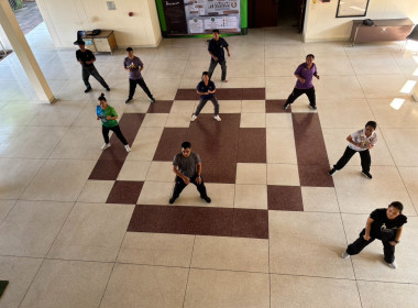 ศูนย์ฯ ดำเนินกิจกรรม ทำความสะอาดและขัดพื้นบริเวณสำนักงาน ... พารามิเตอร์รูปภาพ 13