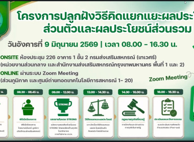 ร่วมโครงการปลูกฝังวิธีคิดแยกแยะผลประโยชน์ส่วนตัวและผลประโยชน์ส่วนรวม ... พารามิเตอร์รูปภาพ 1
